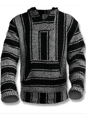 Baja Joe Mexican Hoodie Size L